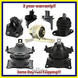 Engine Motor & Trans. Mount Set 7PCS for 2007-2008 Acura TL 3.2L / 3.5L for Auto