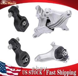Engine Motor & Transmission Mount 4PCS Set for 2017-2022 Honda CRV L4 AWD FWD