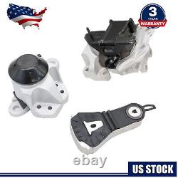 Engine Motor & Transmission Mount Set For Ford Explorer 3.5L 2016 2017 2018 2019