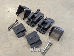 Engine Mount Bracket Set 1989-1993 12 Valve Dodge Ram Cummins Diesel 5.9L 6BT