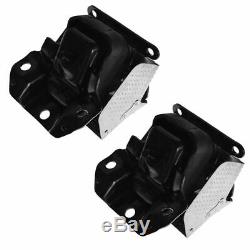 Engine Mount with Bracket Front LH RH Pair Set for Cadillac Chevy GMC Pickup SUV