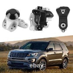 Engine Mounts & Hydraulic Transmission Mount For 2016-2019 Ford Explorer 3.5l