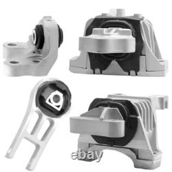 Engine Mounts & Transmission Mount 4PCS Set For Chrysler 200 17-15 L4-2.4L