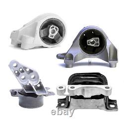 Engine & Trans Mount 4PCS. 10-17 for Chevy Equinox / for GMC Terrain 3.0L 3.6L