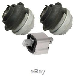 Engine & Transmission Mount 3-Piece SET for Mercedes C CL CLK CLS E S SL SLK NEW