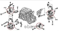 Engine & Transmission mounts set 4 Pcs for Honda Pilot 3.5L 15-09 FWD Automatic
