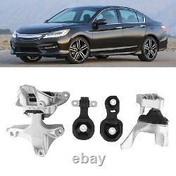 Fit 2018-2022 Honda Accord 1.5l Turbo Lxumallo Cvt Engine Motor&trans Mount N509