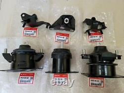 For 03-07 Honda Accord 2.4L Engine Motor & Trans Mount Set 6PCS (Automatic)