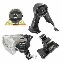 For 04-06 Mitsubishi Lancer Ralliart 2.4L Manual 4PCS Engine Motor & Trans Mount