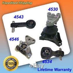 For 06-2010 Honda Civic 1.8L Engine Motor & Trans Mount 4PCS for Auto Trans. M107