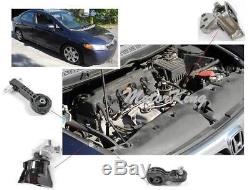 For 06-2010 Honda Civic 1.8L Engine Motor & Trans Mount 4PCS for Auto Trans. M107