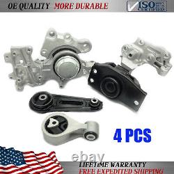 For 08-2013 Nissan Rogue 2.5l 4351 4352 7370 Mk107 M936 Trans Engine Motor Mount