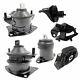 For 2004-2005 Acura TSX Base 2.4L Engine Motor & Trans Mount for Auto Set 6PCS