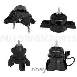 For 2007-2009 Hyundai Santa Fe V6 2.7L 4 Pcs Engine Motor Mount