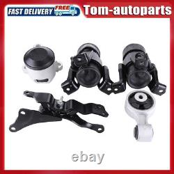 For 2009-2012 Nissan Altima Maxima 3.5L 5PCS Engine Motor & Trans Mount Set