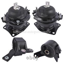 For 2009-2015 Honda Pilot 3.5L AWD Engine Motor & Transmission Mount Set