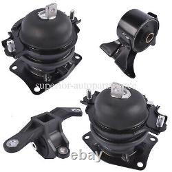 For 2009-2015 Honda Pilot 3.5L AWD Engine Motor & Transmission Mount Set