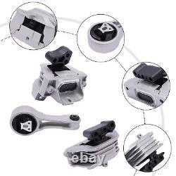 For 2011-2016 Dodge Journey 2.4L Engine Motor & Trans Mount Mounting 3pcs