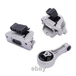 For 2011-2016 Dodge Journey 2.4L Engine Motor & Trans Mount Mounting 3pcs