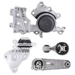 For 2014-2017 Nissan Rogue 2.5L Engine Auto Transmission Motor Mount Kit 4Pcs