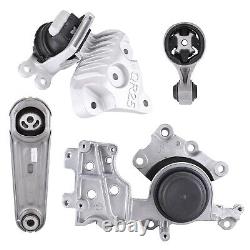 For 2014-2017 Nissan Rogue 2.5L Engine Auto Transmission Motor Mount Kit 4Pcs