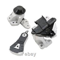 For 2016-2019 Ford Explorer 3.5L Auto Trans 3pcs Engine Motor & Trans. Mount Set