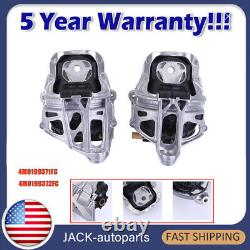 For Audi A4 S4 S5 Sq5 Rs5 2017-2020 2.0l Left & Right Engine Mounts 2pcs Set New