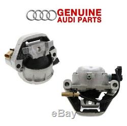 For Audi A6 A7 Quattro 2012-2018 Pair Set of Left & Right Engine Mounts Genuine