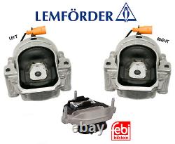 For Audi Q5 2.0L OEM Engine Motor Mount + Transmission Mount 3pc Set OEM 11-17