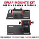 For Chevrolet 2004-2012 Colorado / Canyon & 2005-10 Ls Swap Mounts Gen3 Gen4 Kit