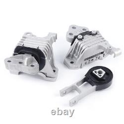 For Chrysler 200 Limited Sedan 4-Door 2015-2017 3PCS Engine Motor & Trans Mount
