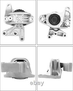 For Fiat 500 L4 1.4l Trans. Engine Motor Mount & Torque Strut Mount 3pcs/set