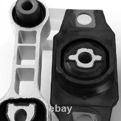 For Fiat 500 L4 1.4l Trans. Engine Motor Mount & Torque Strut Mount 3pcs/set