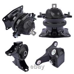 For Honda Odyssey 3.5L V6 2011-2017 50820-SHJ-A61 4X Engine Motor & Trans Mount