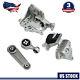 For Nissan Rogue S/SV/SL 2.5 14-20 Engine Motor & Auto Transmission Mount Set
