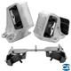 Front Engine Mounts & Left Trans Mount 3PCS for Ram 2500 3500 22-19 6.7L, 8 SPD