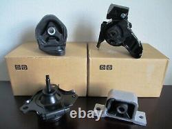 Full Set Of Engine & Transmission Mounts For 2003-2006 Honda Element (2.4l, A/t)