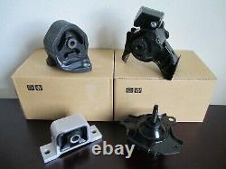 Full Set Of Engine & Transmission Mounts For 2003-2006 Honda Element (2.4l, A/t)