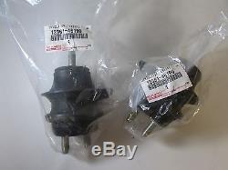 Genuine Toyota 12361-46190 New Engine Mount Set (qty 2) For Is300 Gs300 98-05