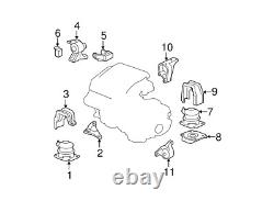 Genuine 2007-2013 Acura Rubber Assembly Front Engine Mounting 50830-STX-A02