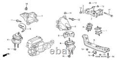 Genuine HONDA OEM ACURA S2000 ENGINE MOUNT BUSH Rubber 50810-S2A-003 2 Set