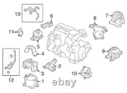 Genuine HONDA OEM Accord Engine Torque Strut Mount 50820-T2F-A01