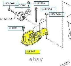 Genuine Nissan OEM 11210-ET80A INSULATOR-ENGINE MOUNTING RH 11210ET80A