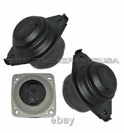 HYDRAULIC ENGINE MOTOR TRANSMISSION MOUNTS fr MERCEDES W251 R350 R500 R550 SET 3