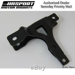 Hasport 88-91 Civic/CRX B-Series Rear Engine Bracket (No drill) for Cable Trans