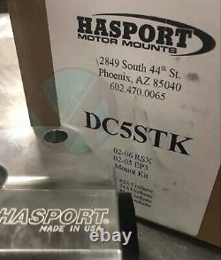 Hasport Motor Mount Kit 02-06 Acura RSX / 02-05 Honda Civic Si DC5STK 70A Race