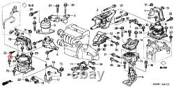 Honda OEM RUBBER ASSY, FR. ENGINE MOUNTING (AT) Genine