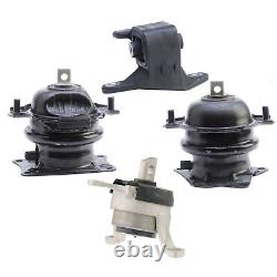 Hydraulic Engine Motor & Auto Trans Mount For Acura MDX Honda Pilot 3.5 Set 4PCS