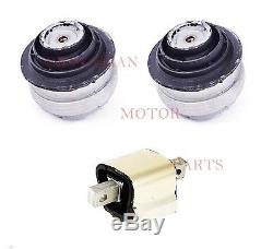 Hydraulic Engine & Transmission Mount Set For Mercedes W220 S500 S430 CL S Class