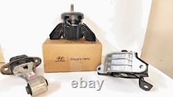 Hyundai Genuine Engine Mounting Set of 3 Rear, Right, Left for Creta 2015-2022